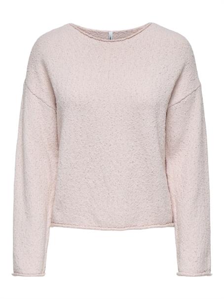 ONLALVILDA LS O-NECK CC KNT rose smoke