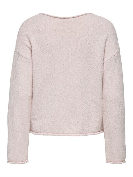 ONLALVILDA LS O-NECK CC KNT rose smoke