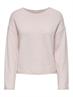 ONLALVILDA LS O-NECK CC KNT rose smoke