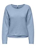 ONLALVILDA LS O-NECK CC KNT soft chambray