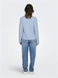 ONLALVILDA LS O-NECK CC KNT soft chambray