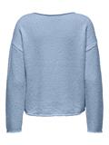 ONLALVILDA LS O-NECK CC KNT soft chambray