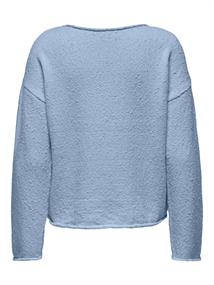 ONLALVILDA LS O-NECK CC KNT soft chambray
