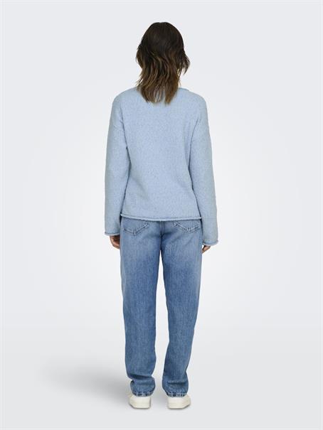 ONLALVILDA LS O-NECK CC KNT soft chambray