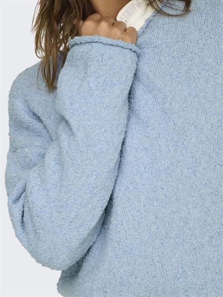 ONLALVILDA LS O-NECK CC KNT soft chambray