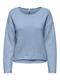 ONLALVILDA LS O-NECK CC KNT soft chambray