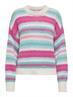 ONLALYSSA LIFE LS STRIPE O-NECK CC KNT birch