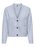 ONLAMA LIFE LS V CARDIGAN CS KNT soft chambray