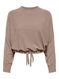 ONLAMALIA L/S BATWING PULLOVER KNT mocha meringue