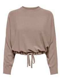 ONLAMALIA L/S BATWING PULLOVER KNT mocha meringue