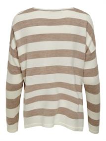 ONLAMALIA L/S V-NECK PULLOVER CC KNT cloud dancer1
