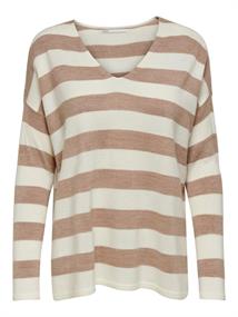 ONLAMALIA L/S V-NECK PULLOVER CC KNT cloud dancer1