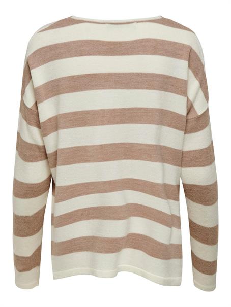 ONLAMALIA L/S V-NECK PULLOVER CC KNT cloud dancer1