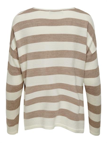 ONLAMALIA L/S V-NECK PULLOVER CC KNT cloud dancer1