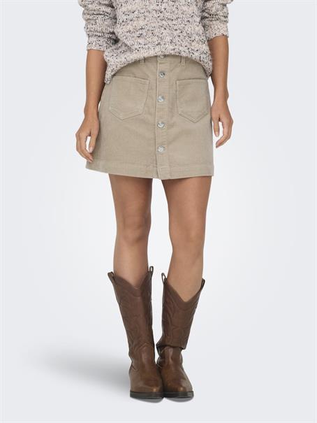 ONLAMAZING GLOBAL HW CORD SKIRT PNT NOOS goat