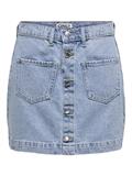 ONLAMAZING HW SKIRT TAI DNM NOOS light blue denim