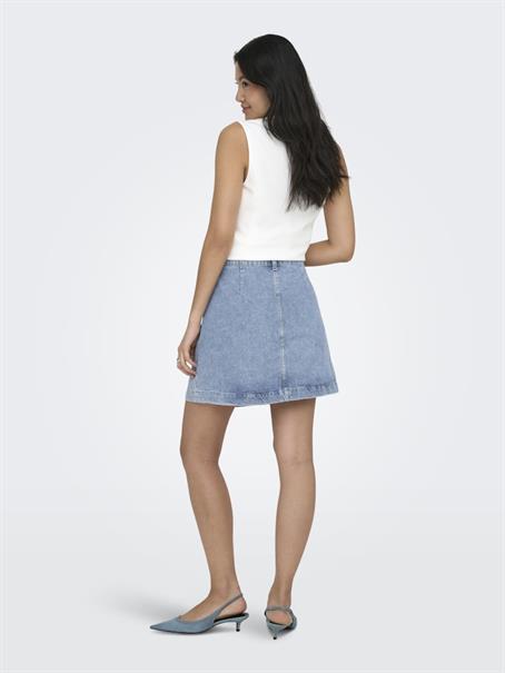 ONLAMAZING HW SKIRT TAI DNM NOOS light blue denim
