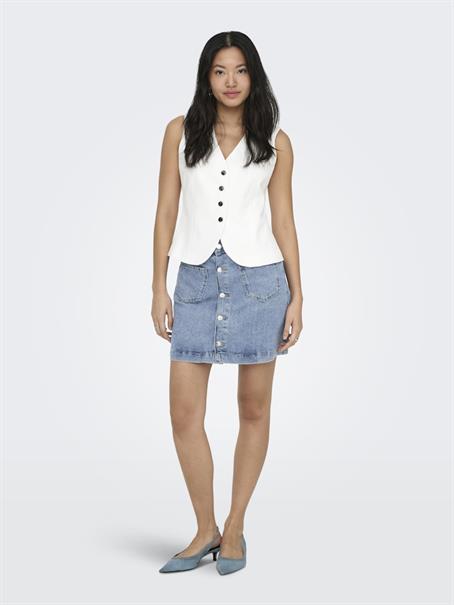 ONLAMAZING HW SKIRT TAI DNM NOOS light blue denim