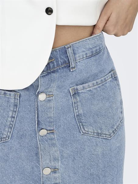 ONLAMAZING HW SKIRT TAI DNM NOOS light blue denim