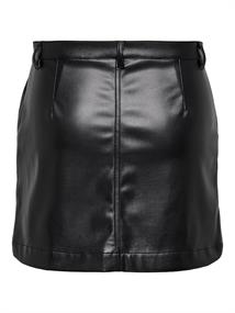 ONLAMAZING-LIORA HW FAUX LEAT SKIRT PNT black
