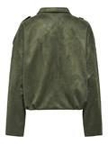 ONLAMBER FAUX SUEDE JACKET OTW grape leaf
