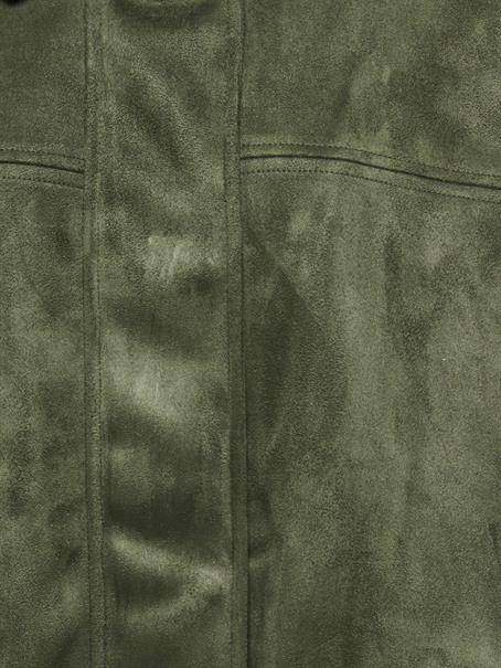 ONLAMBER FAUX SUEDE JACKET OTW grape leaf
