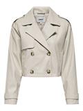 ONLAMIA FAUX LEATHER JACKET CC OTW pumice stone
