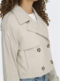 ONLAMIA FAUX LEATHER JACKET CC OTW pumice stone