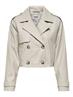 ONLAMIA FAUX LEATHER JACKET CC OTW pumice stone