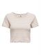 ONLANITS S/S CROPPED TOP JRS antique white2