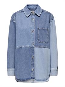 ONLANLIE LS AOP SHACKET PNT black