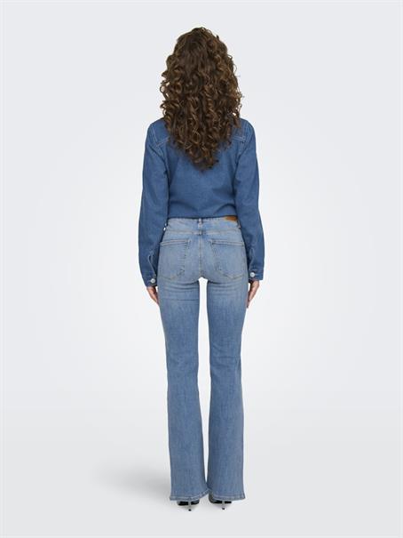 ONLANN MID FLARED DNM SOO611 NOOS light blue denim