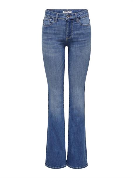 ONLANN MID FLARED DNM SOO618 medium blue denim