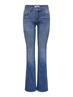 ONLANN MID FLARED DNM SOO618 medium blue denim