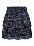 ONLANN STAR LAYER SMOCK SKIRT PTM night sky-dot w. macadamia