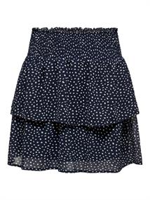 ONLANN STAR LAYER SMOCK SKIRT PTM night sky-dot w. macadamia