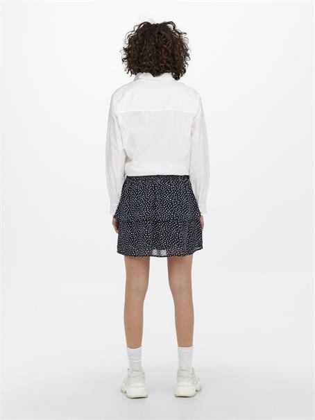 ONLANN STAR LAYER SMOCK SKIRT PTM night sky-dot w. macadamia