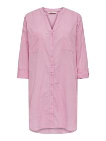 ONLAPELDOORN SOLID V-NECK L/S SHIRT NOOS begonia pink