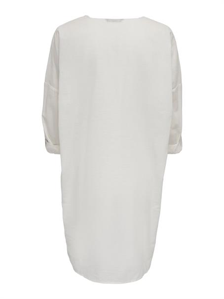 ONLAPELDOORN SOLID V-NECK L/S SHIRT NOOS cloud dancer