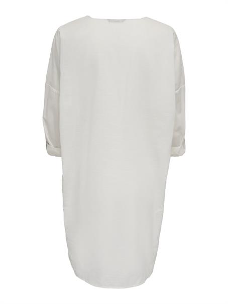 ONLAPELDOORN SOLID V-NECK L/S SHIRT NOOS cloud dancer