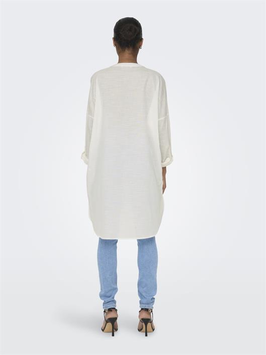 onlapeldoorn-solid-v-neck-l-s-shirt-noos-cloud-dancer