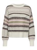 ONLARIANNE L/S PULLOVER KNT NOOS pumice stone1