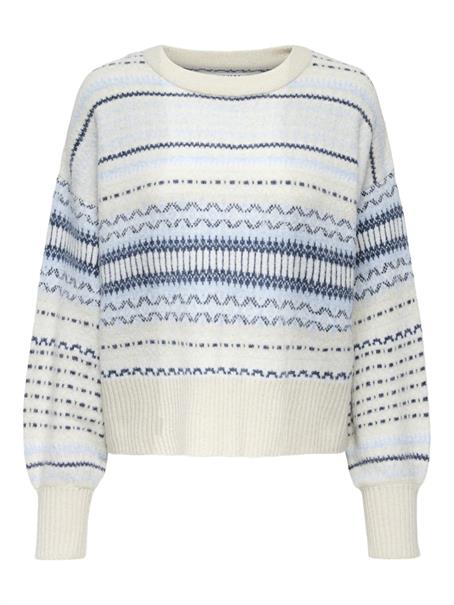 ONLARIANNE L/S PULLOVER KNT NOOS pumice stone2