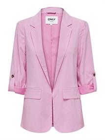 ONLARIS LIFE 3/4 LOOSE BLAZER CC WVN begonia pink