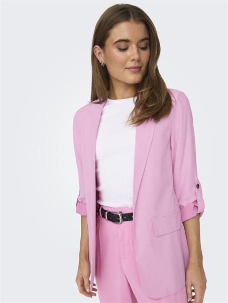 ONLARIS LIFE 3/4 LOOSE BLAZER CC WVN begonia pink