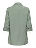 ONLARIS LIFE 3/4 LOOSE BLAZER CC WVN lily pad