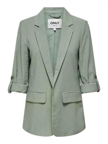 ONLARIS LIFE 3/4 LOOSE BLAZER CC WVN lily pad