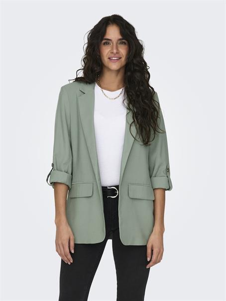 ONLARIS LIFE 3/4 LOOSE BLAZER CC WVN lily pad