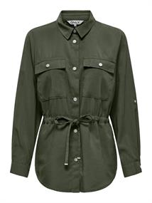 ONLARIS LIFE 4/5 FEM CARGO JACKET CC WVN kambaba