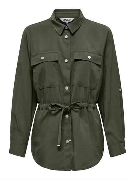 ONLARIS LIFE 4/5 FEM CARGO JACKET CC WVN kambaba